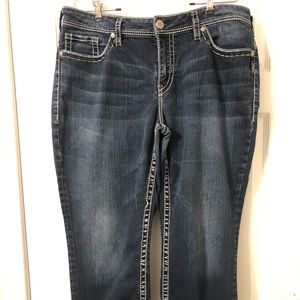 Silver Suki Capri jeans